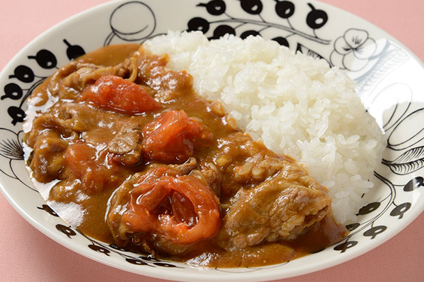 牛肉とトマトのカレー