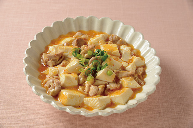 鶏肉の麻婆豆腐