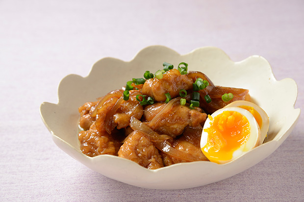 鶏肉の黒酢煮