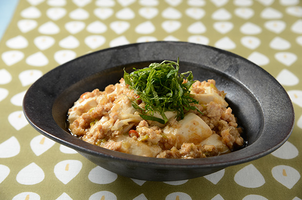 さっぱり和風麻婆豆腐